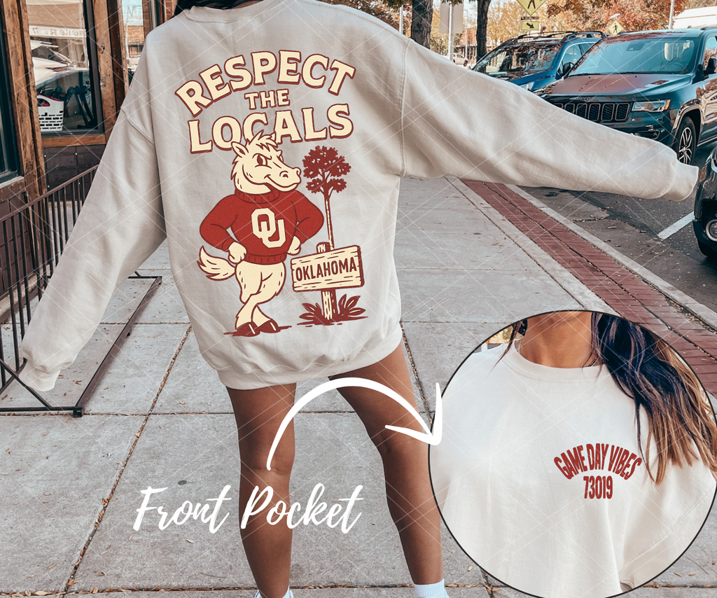 Respect The Locals  Schools Edition POCKET DESIGN- PRINT ONLY