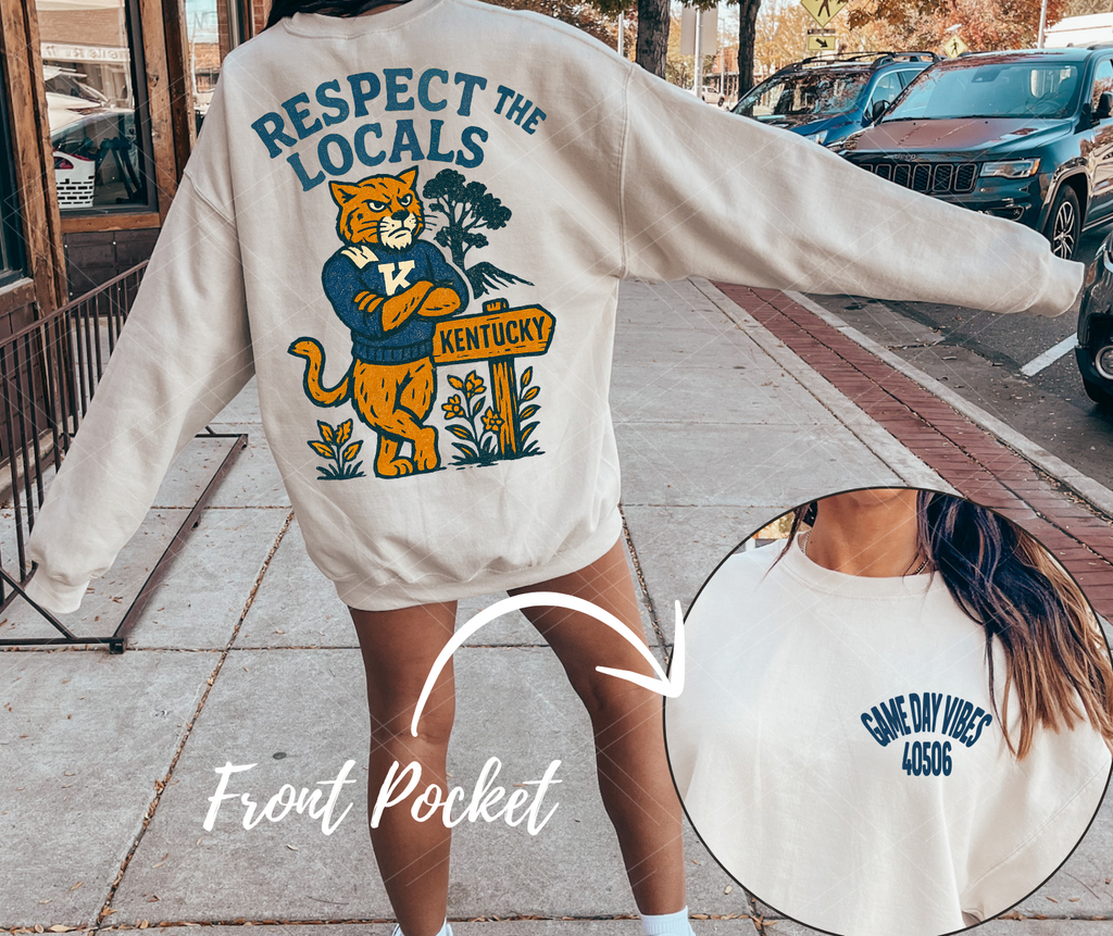 Respect The Locals  Schools Edition POCKET DESIGN- PRINT ONLY