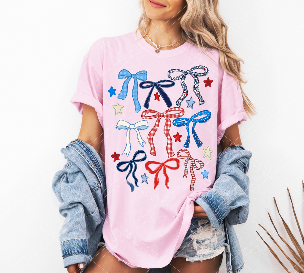 Fourth of July Coquette Collage- Print Only