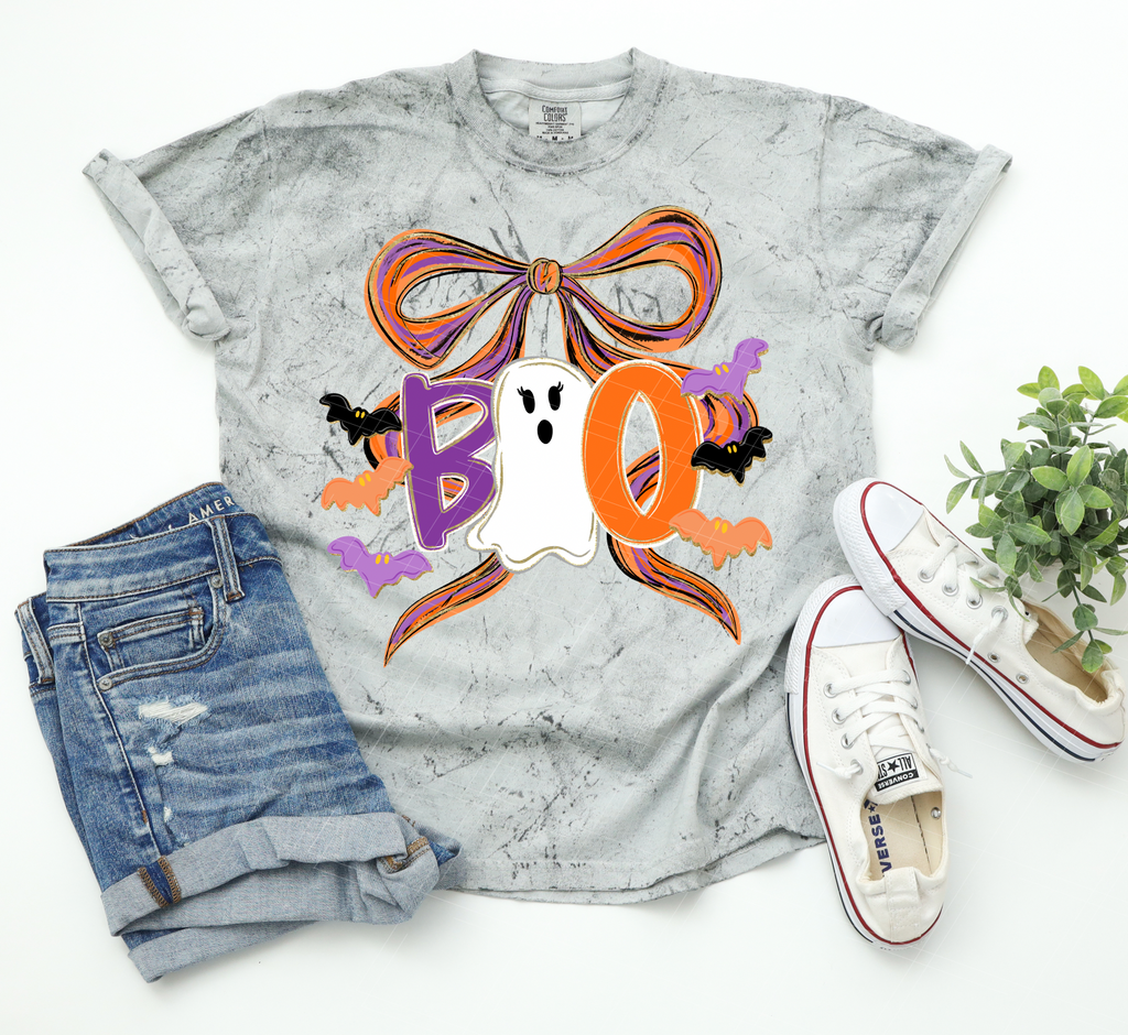 Boo Ghost Coquette  -COMPLETED TEE