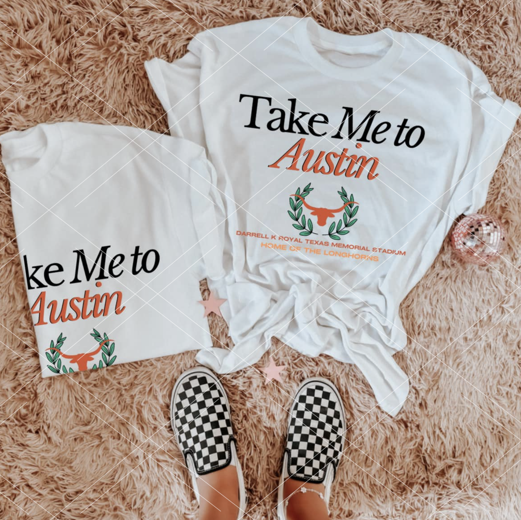 Take Me To Austin- PRINT ONLY