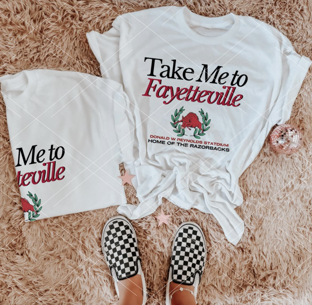 Take Me To Fayetteville- PRINT ONLY