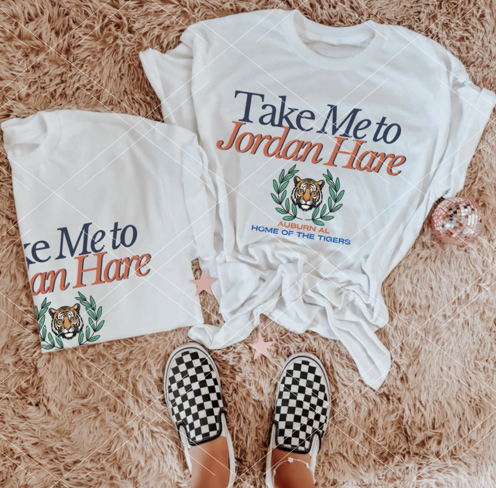 Take Me To Jordan Hare- PRINT ONLY