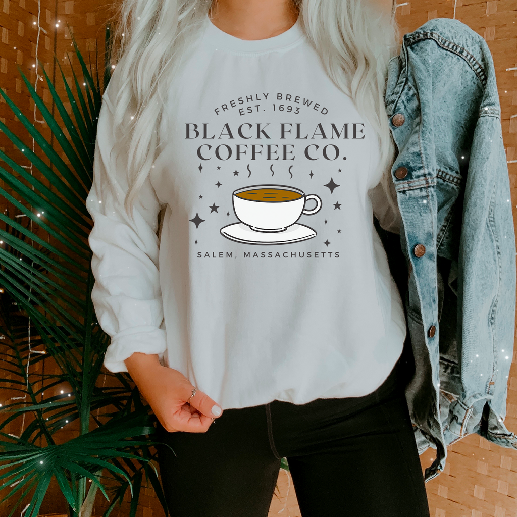 Black Flame Candle Coffee