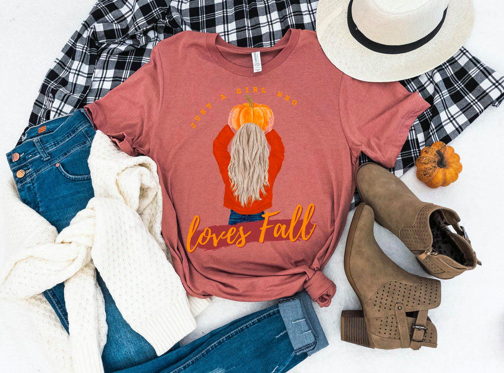 Just a Girl who loves Fall - different colors