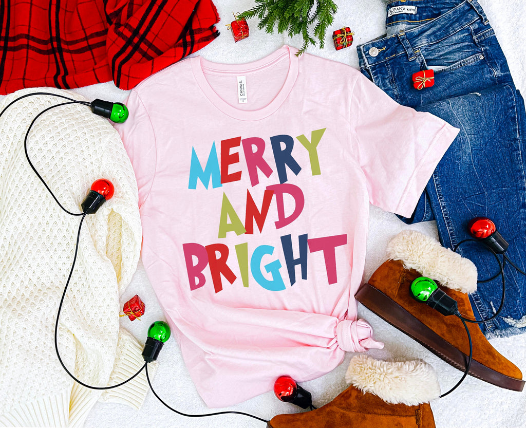 Merry and Bright Slanted