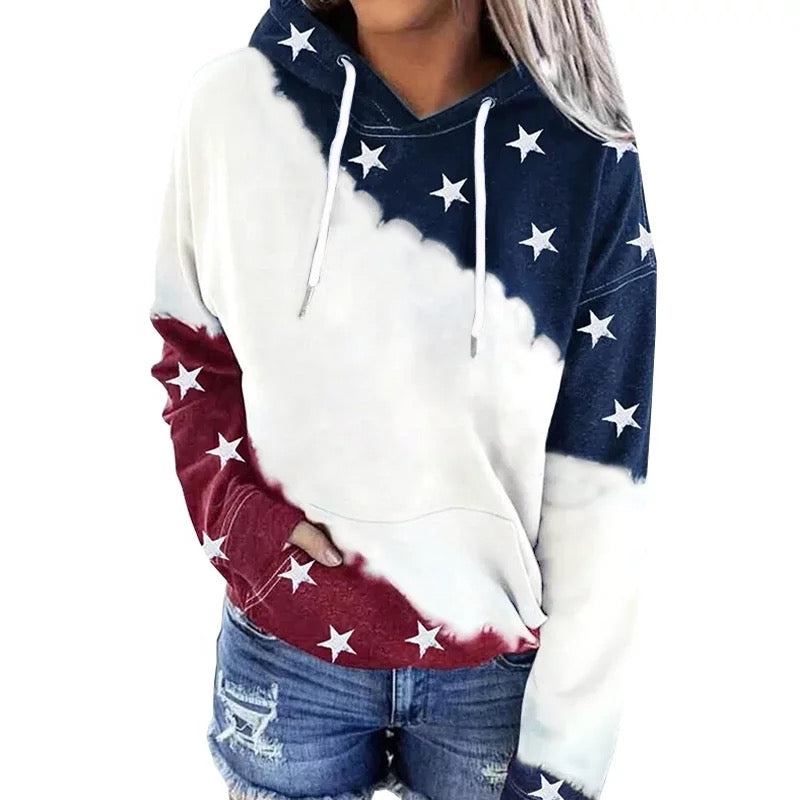 BLANK FAUX BLEACHED HOODIE - IN STOCK READY TO SHIP