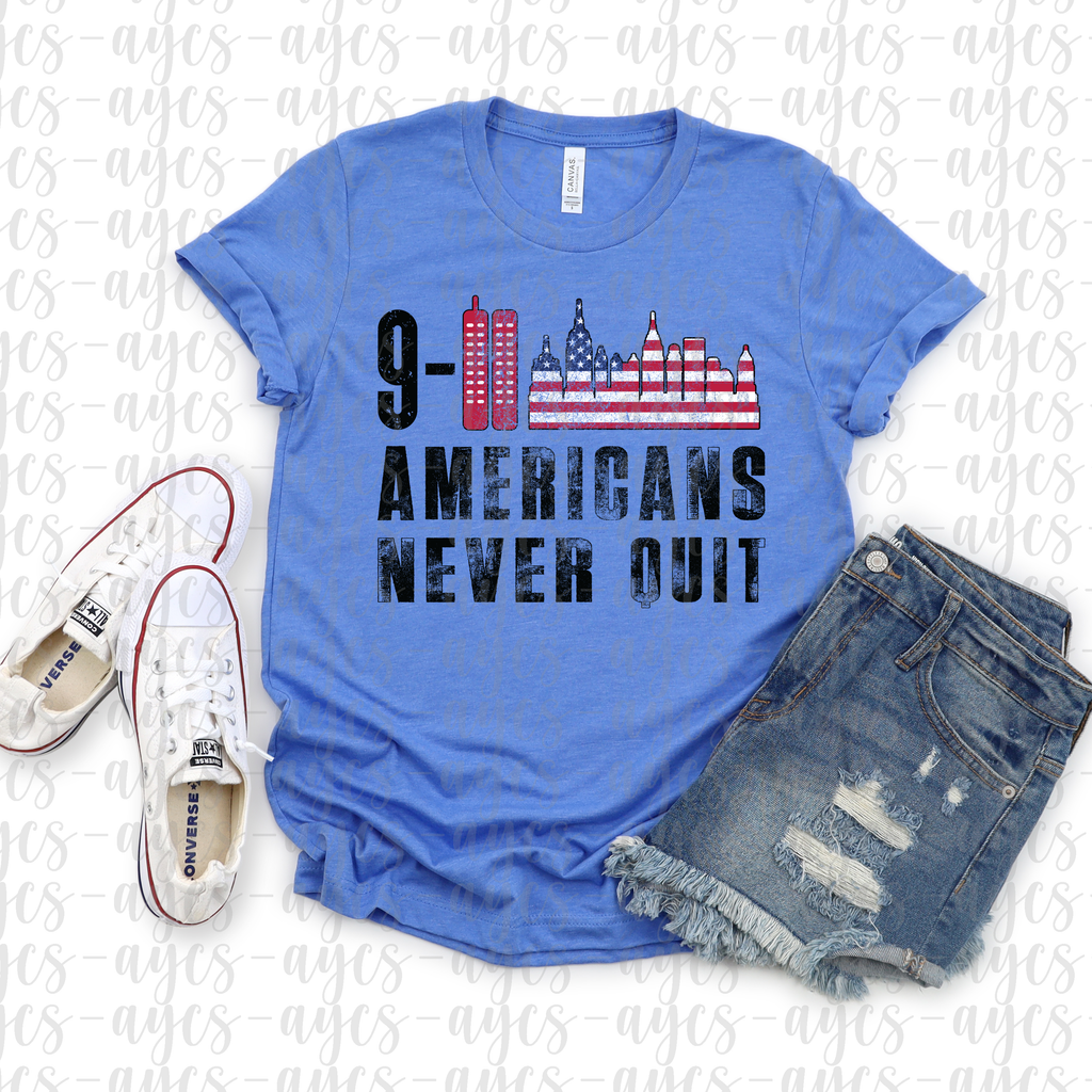 Americans Never Quit- AYCS EXCLUSIVE