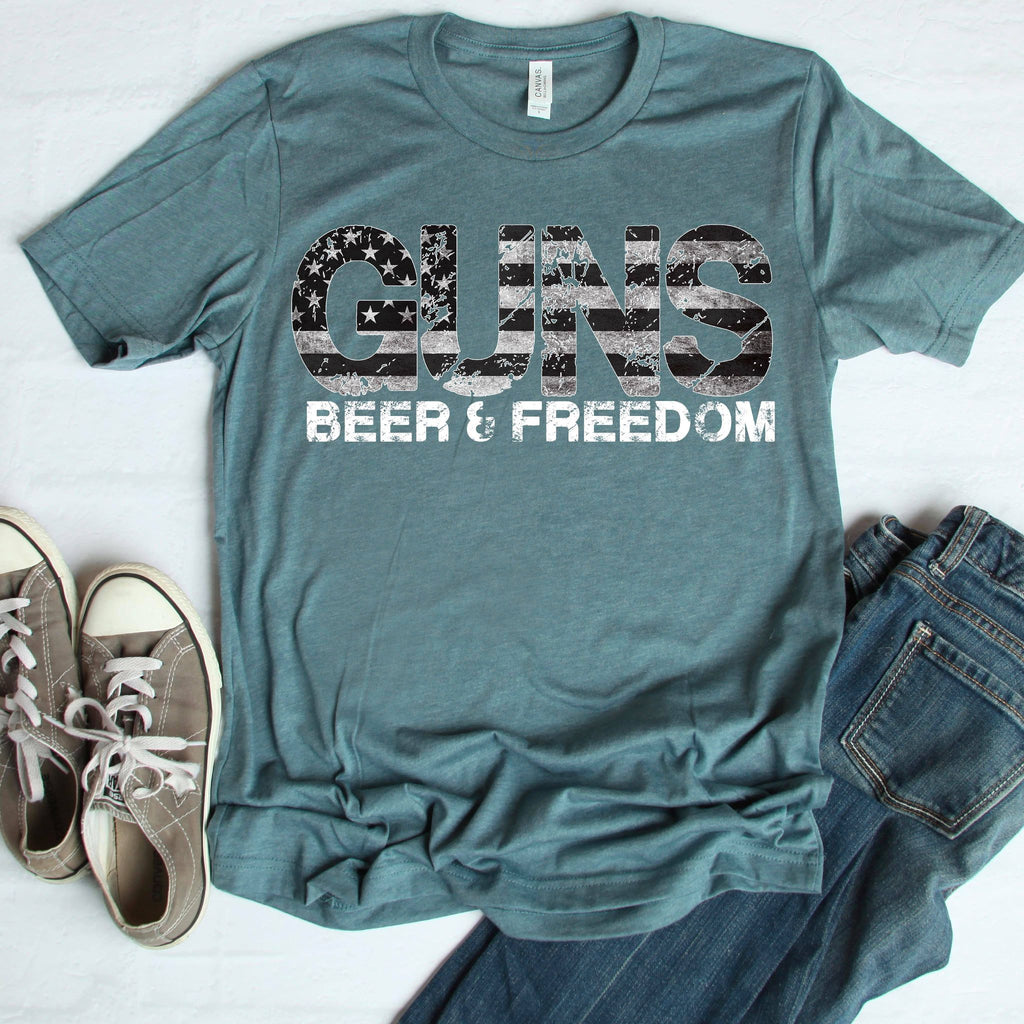 Guns Freedom and Beer