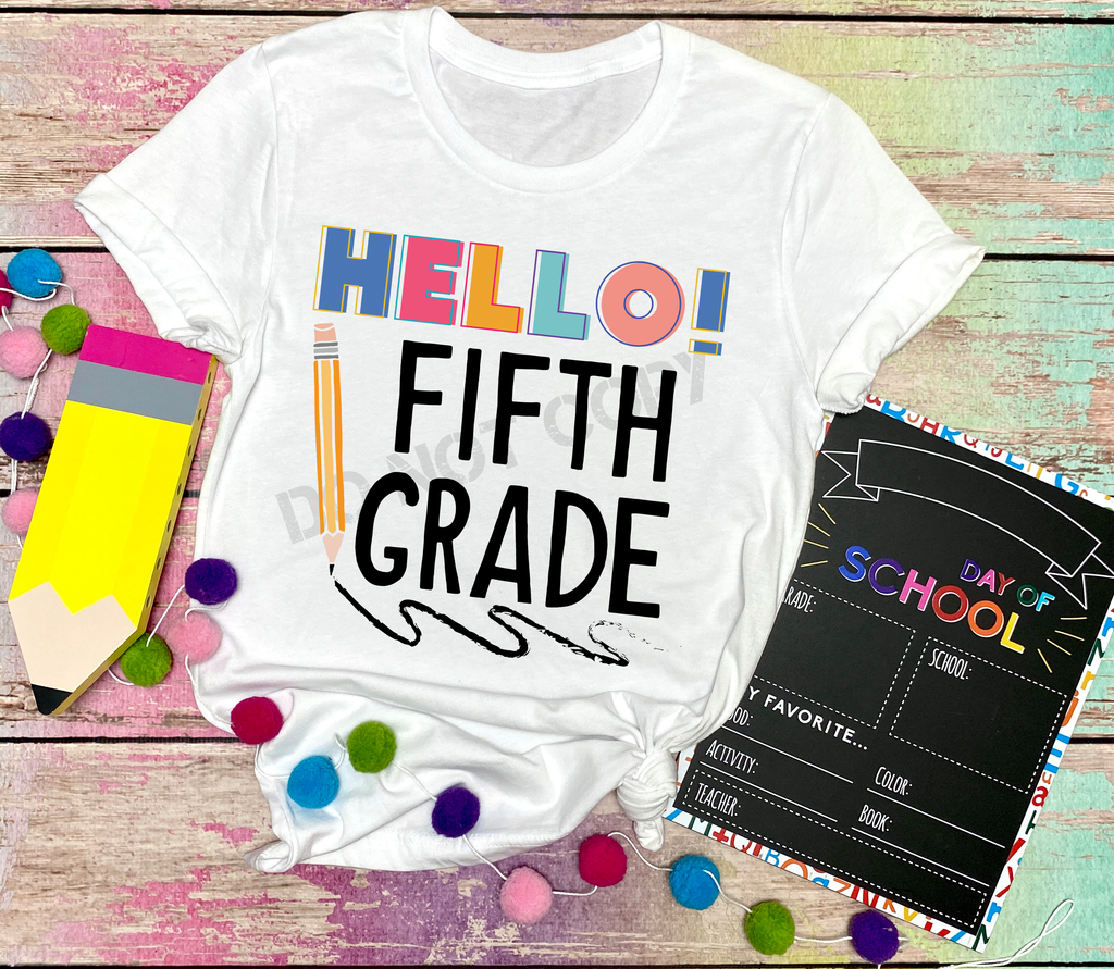 Back To School Collection ADULT SIZE