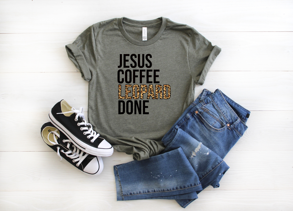 Jesus Coffee Leopard Done