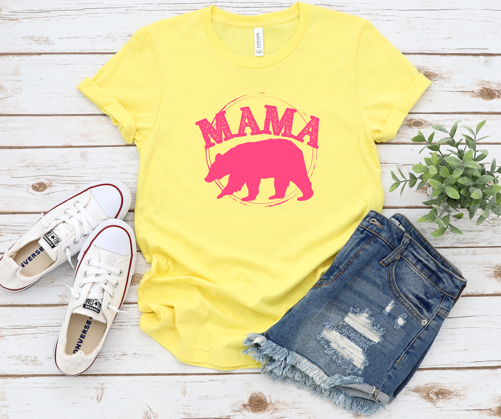 Mama Bear - Hot Pink