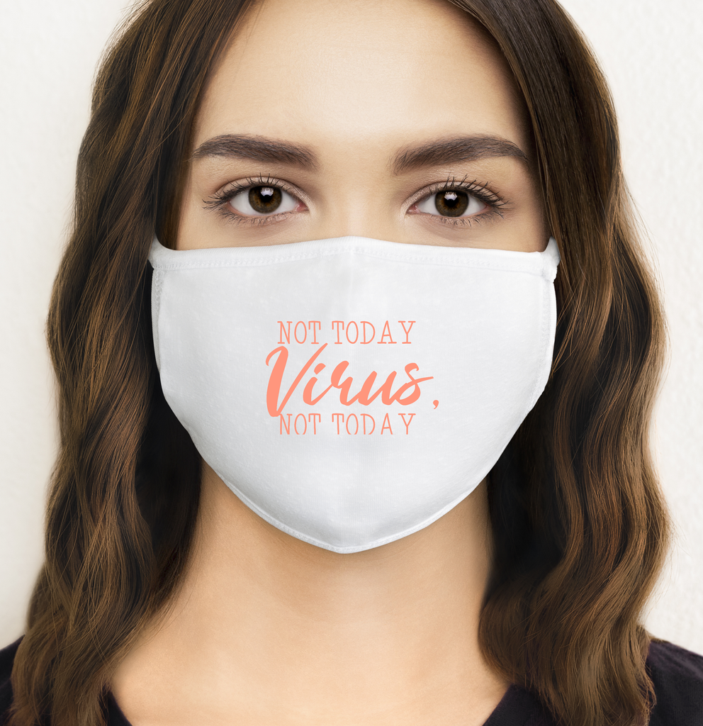 Not today Virus- Mask Size