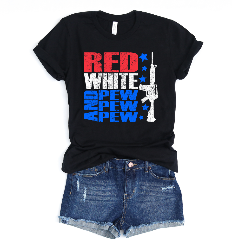Red white and pew pew deals pew