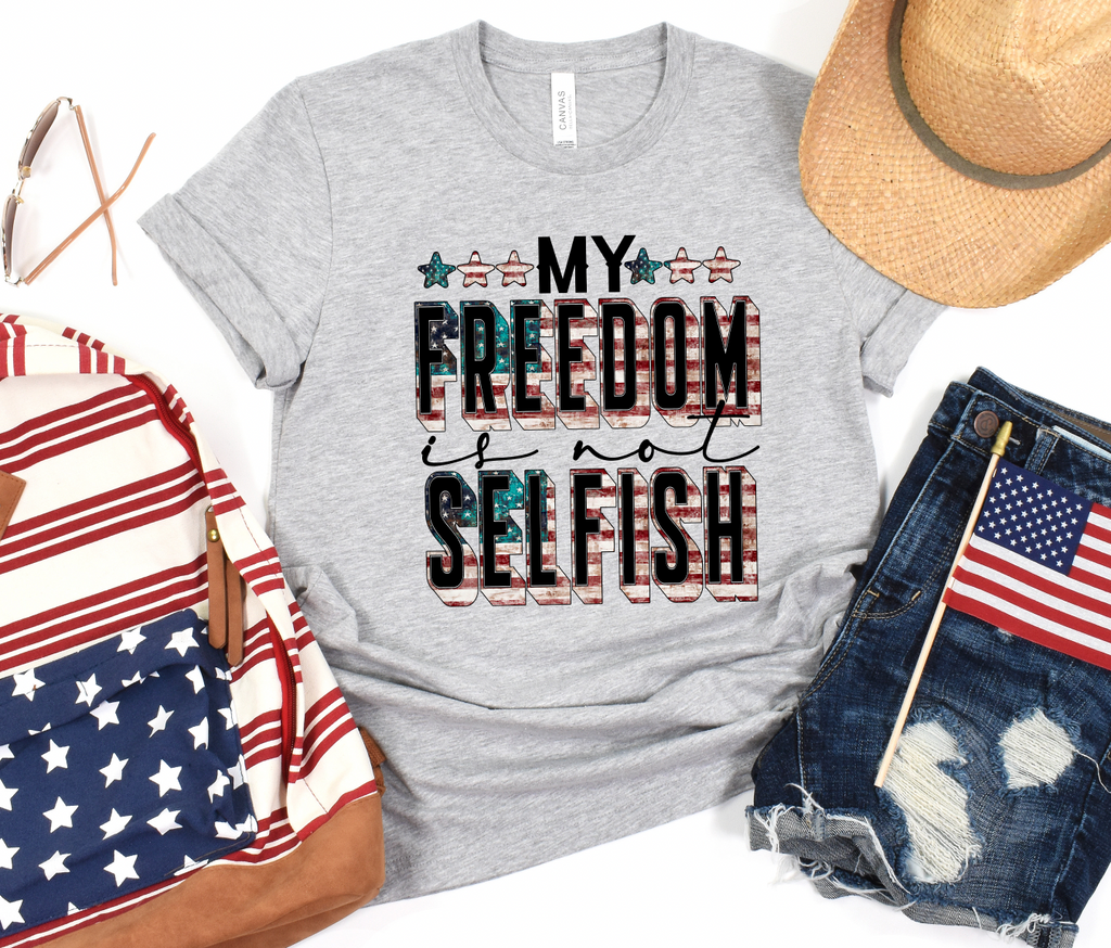 My Freedom isn't Selfish