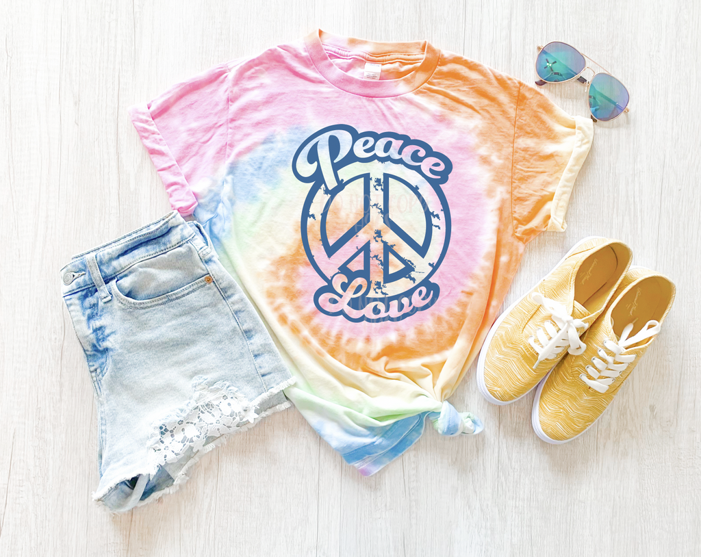 Peace Love - Completed Tee