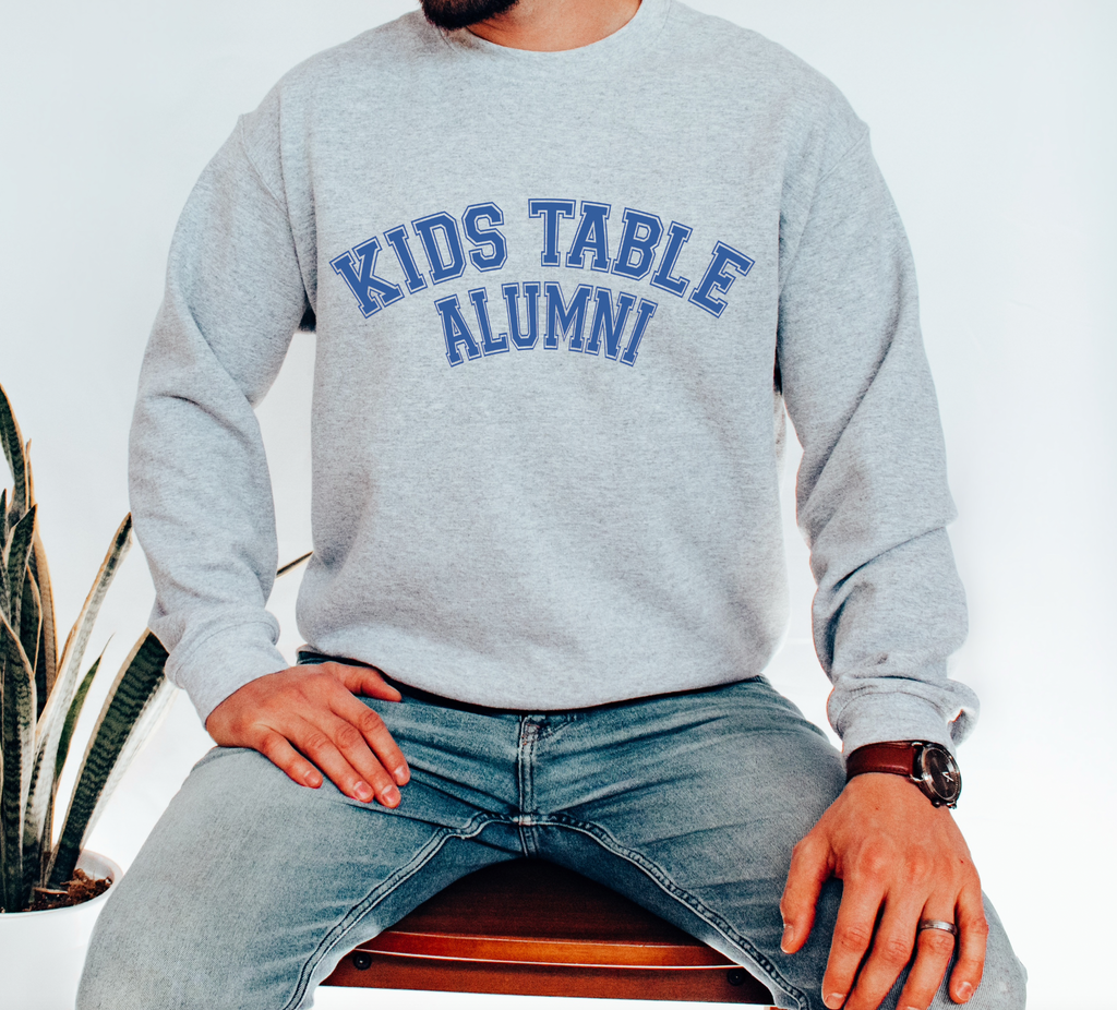 Kids Table Alumni-Puff Print