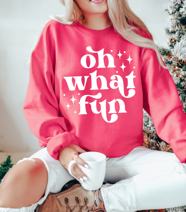 Oh What Fun!- Puff Print BULK BUY