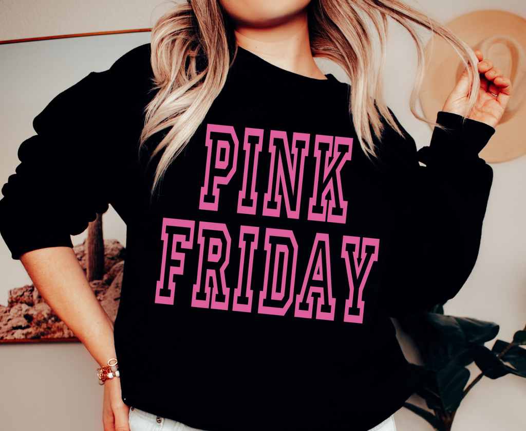 Pink Friday- Puff Print