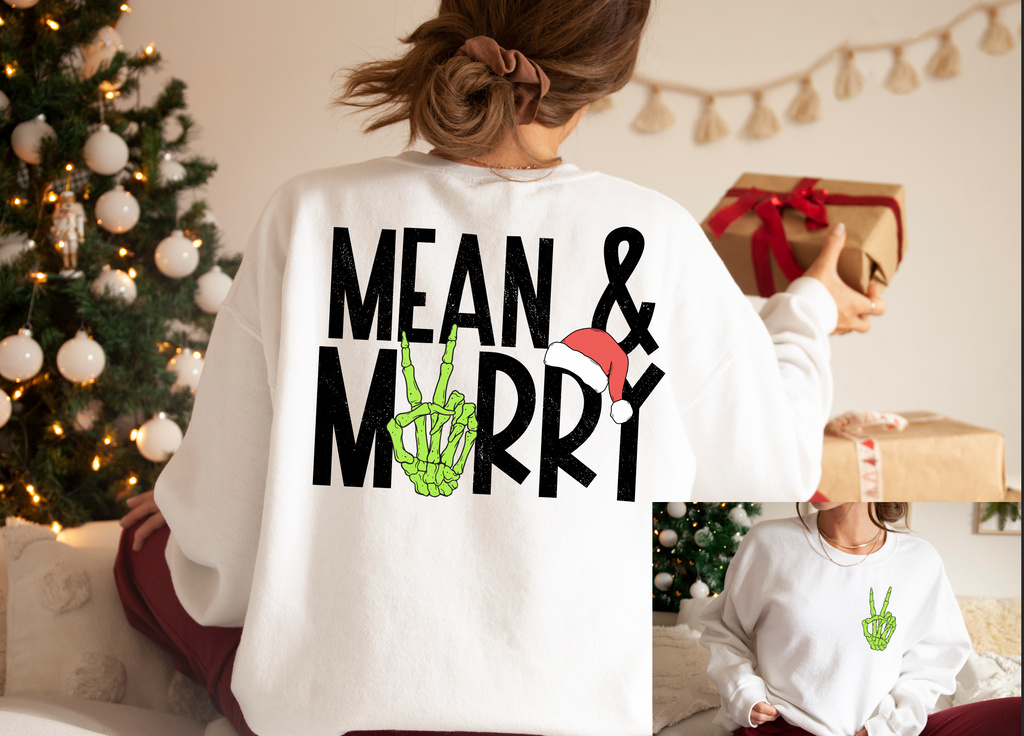 Mean and Merry- Set