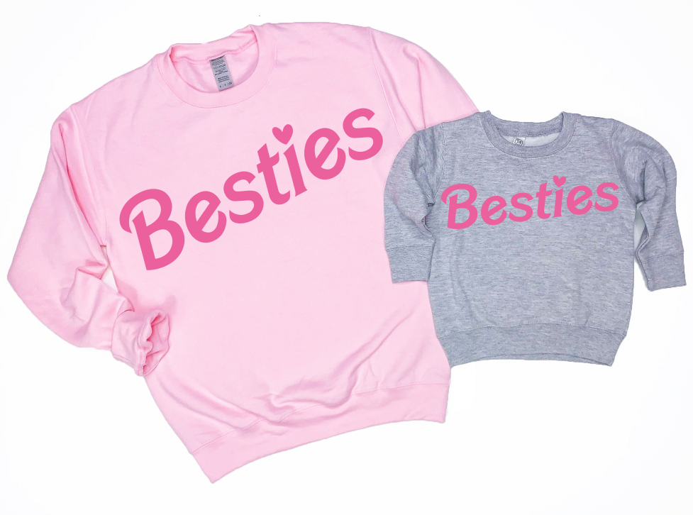Besties- Mama and Mini- Puff Print