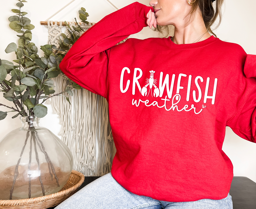 Crawfish Weather- Puff Print