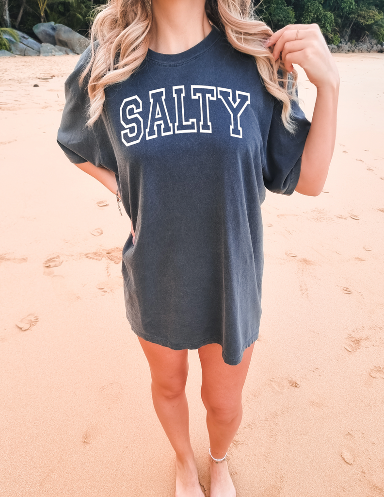 SALTY hollow varsity- Puff Print