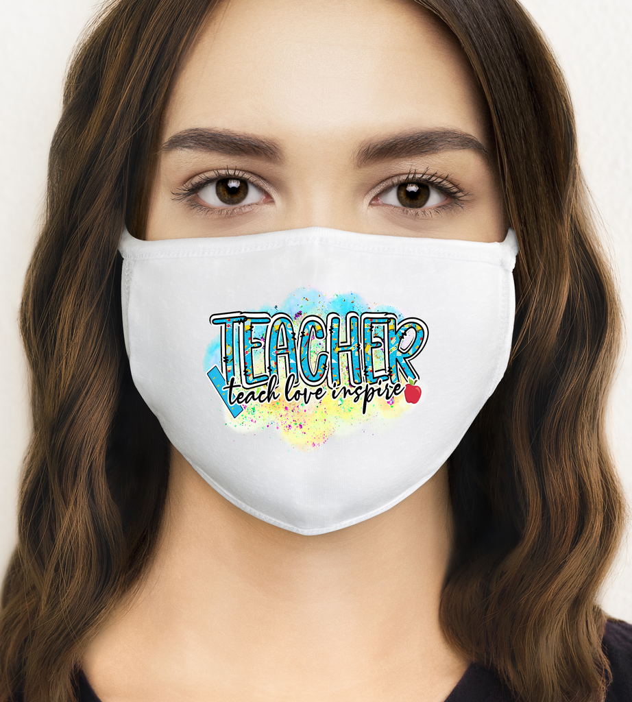 Teacher Inspire - Mask Size