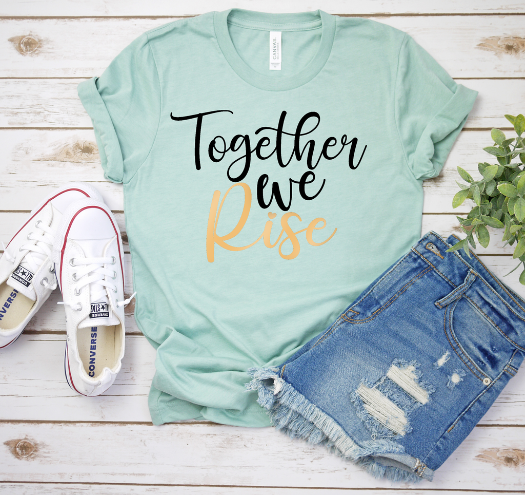 Together We Rise- Metallic Gold