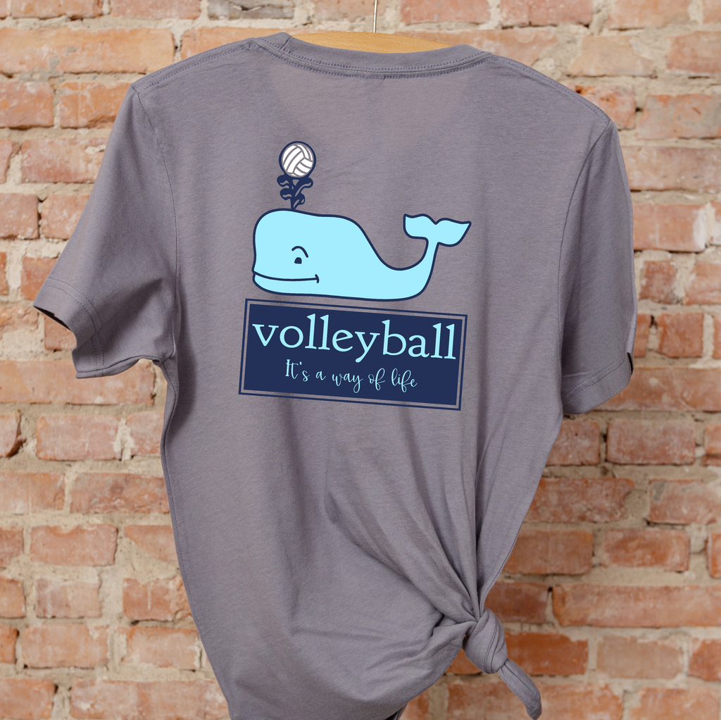 Volleyball Whale full size and pocket