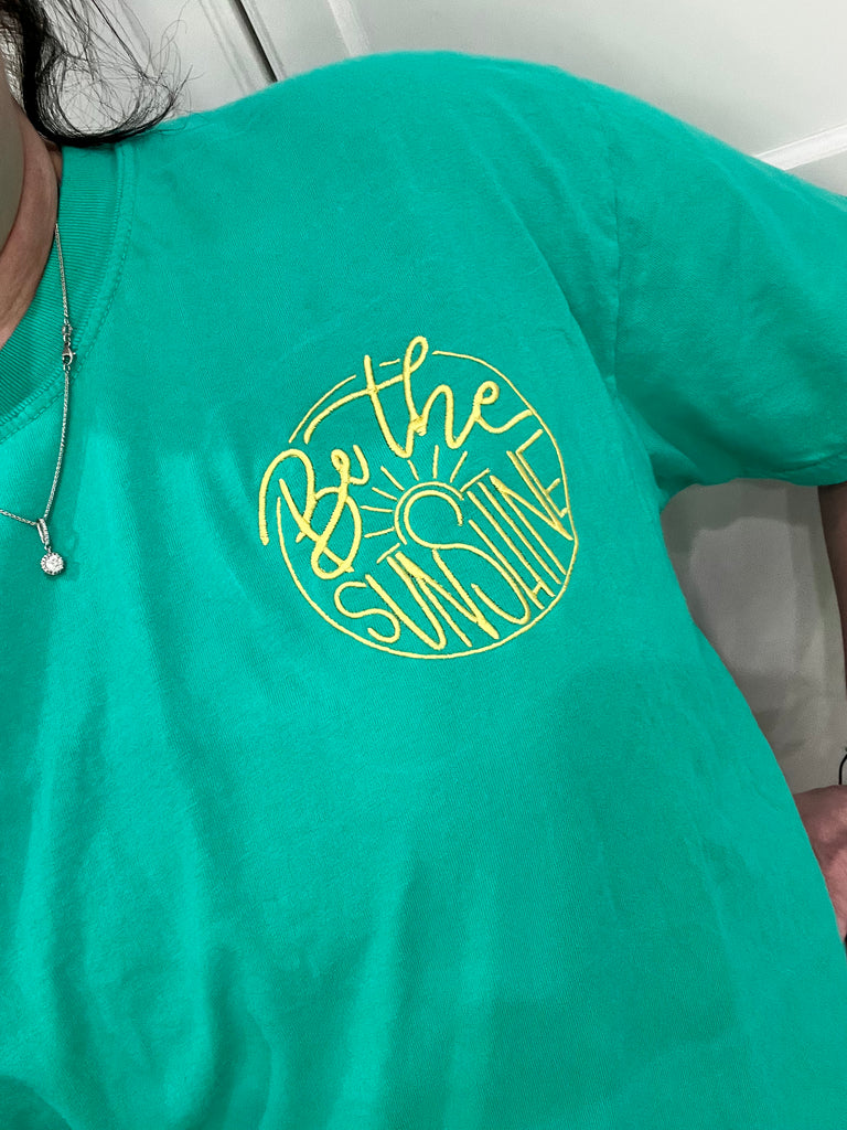 Be The Sunshine Embroidered Shirt