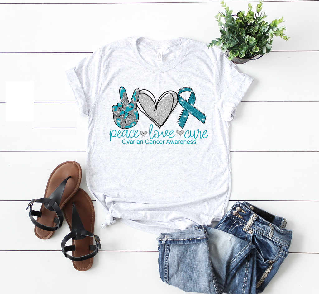 Peace Love Cure- Ovarian Cancer awareness